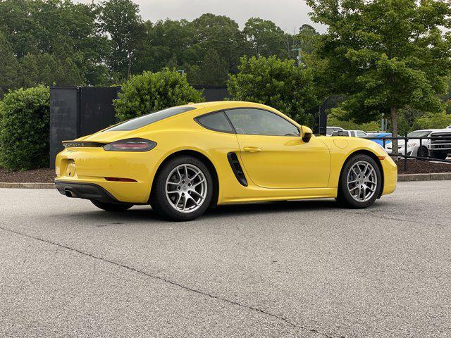 used 2021 Porsche 718 Cayman car, priced at $60,000