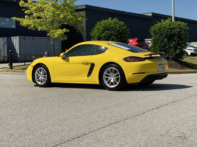 used 2021 Porsche 718 Cayman car, priced at $60,000