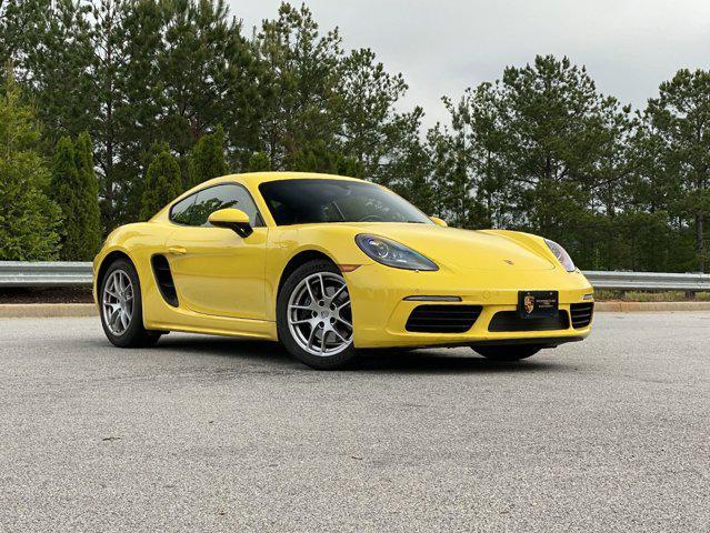 used 2021 Porsche 718 Cayman car, priced at $60,000