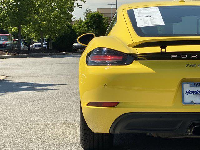 used 2021 Porsche 718 Cayman car, priced at $60,000