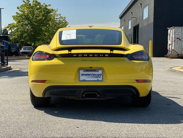 used 2021 Porsche 718 Cayman car, priced at $60,000