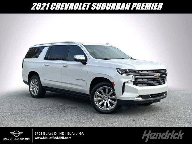 used 2021 Chevrolet Suburban car, priced at $62,988