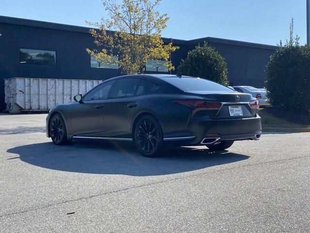 used 2022 Lexus LS 500 car, priced at $58,000