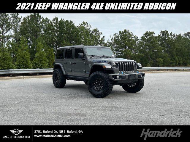 used 2021 Jeep Wrangler Unlimited car, priced at $54,988