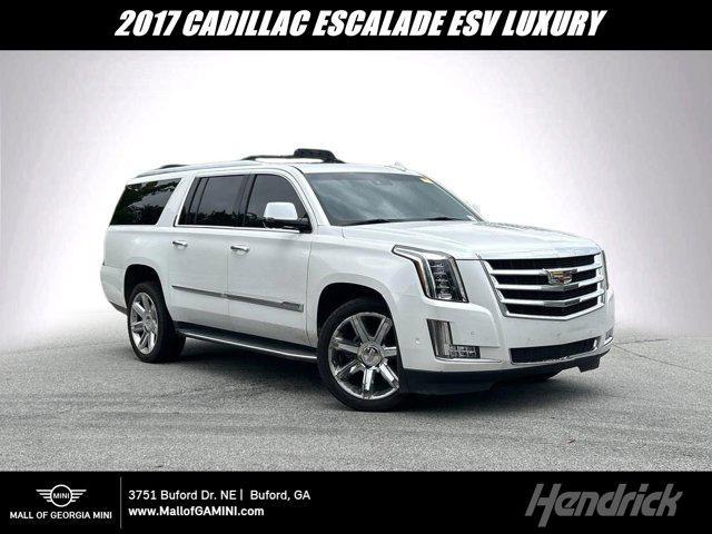 used 2017 Cadillac Escalade ESV car, priced at $28,988