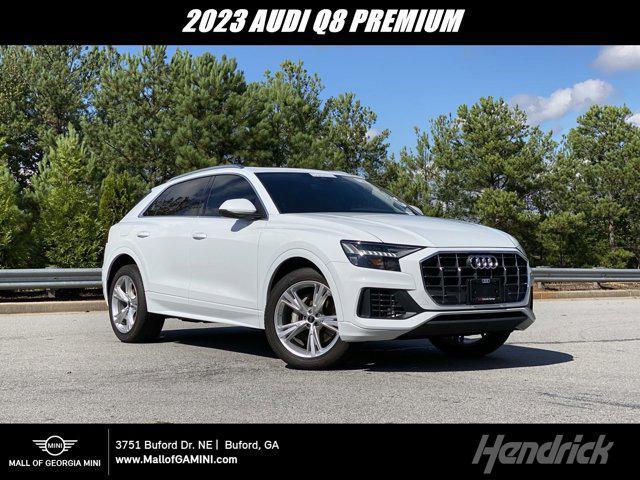 used 2023 Audi Q8 car, priced at $64,988