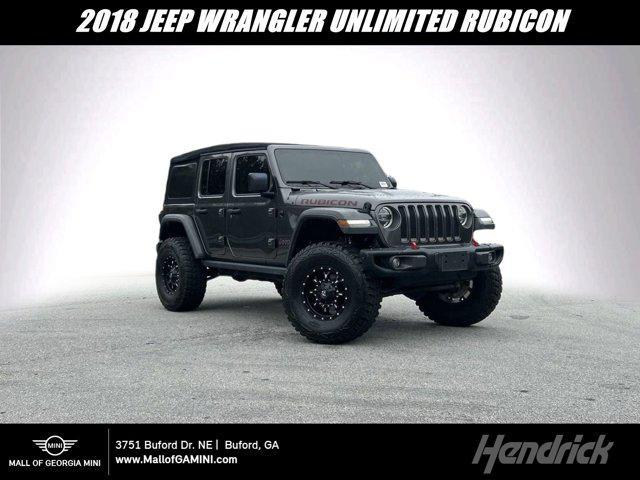 used 2018 Jeep Wrangler Unlimited car, priced at $29,988