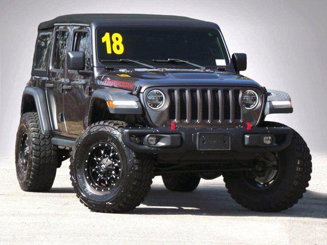 used 2018 Jeep Wrangler Unlimited car, priced at $39,988