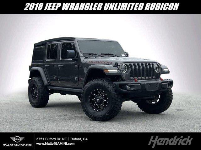 used 2018 Jeep Wrangler Unlimited car, priced at $29,988