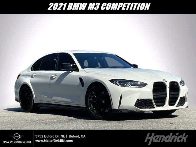 used 2021 BMW M3 car, priced at $73,988