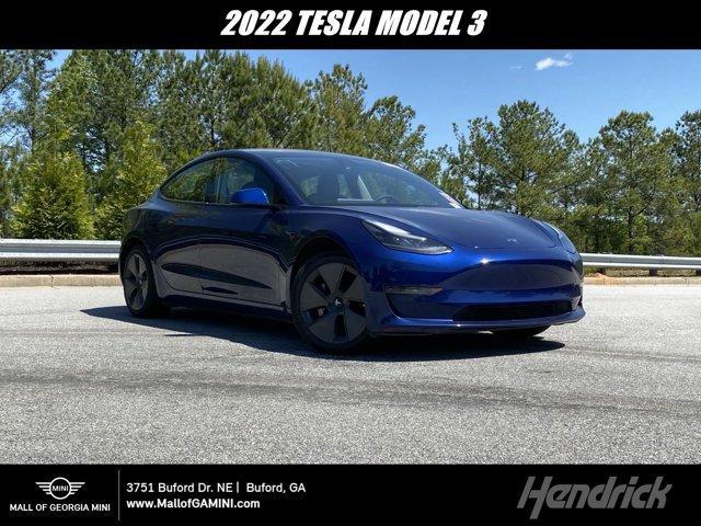 used 2022 Tesla Model 3 car, priced at $29,988