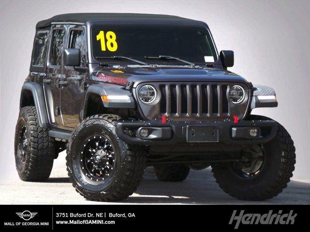 used 2018 Jeep Wrangler Unlimited car, priced at $32,777