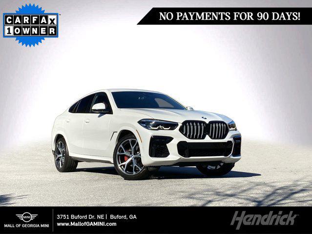 used 2022 BMW X6 car, priced at $59,988