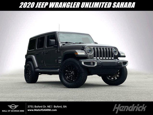 used 2020 Jeep Wrangler Unlimited car, priced at $35,000