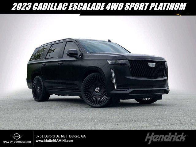 used 2023 Cadillac Escalade car, priced at $82,988
