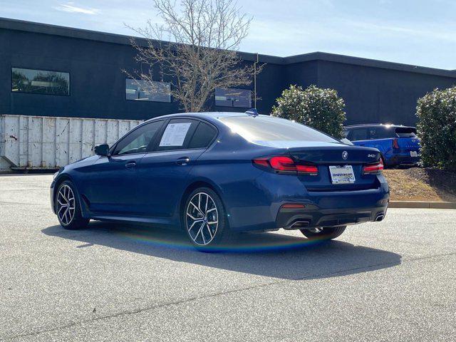 used 2023 BMW 540 car, priced at $49,988