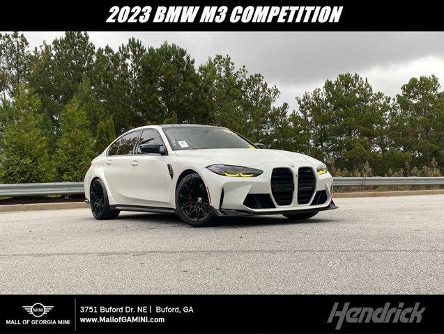 used 2023 BMW M3 car, priced at $89,988