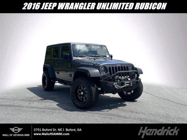 used 2016 Jeep Wrangler Unlimited car, priced at $25,000