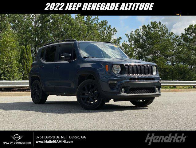 used 2022 Jeep Renegade car, priced at $20,988