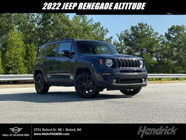 used 2022 Jeep Renegade car, priced at $20,988