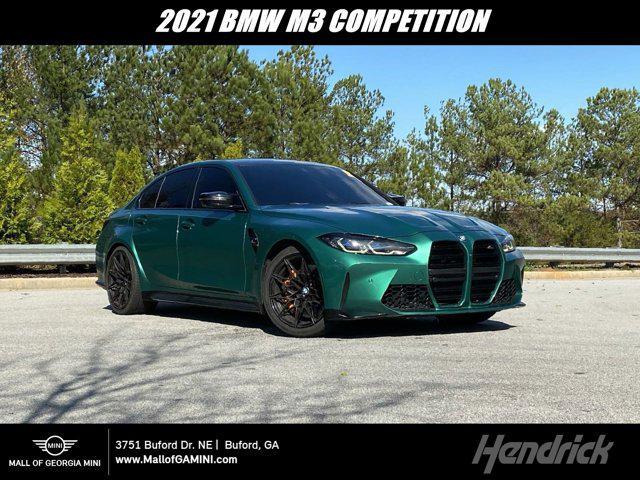 used 2021 BMW M3 car, priced at $69,988