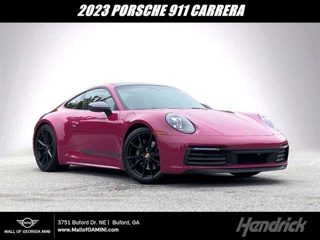 used 2023 Porsche 911 car, priced at $145,000