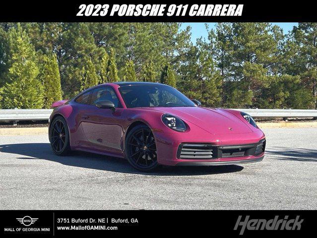 used 2023 Porsche 911 car, priced at $129,988