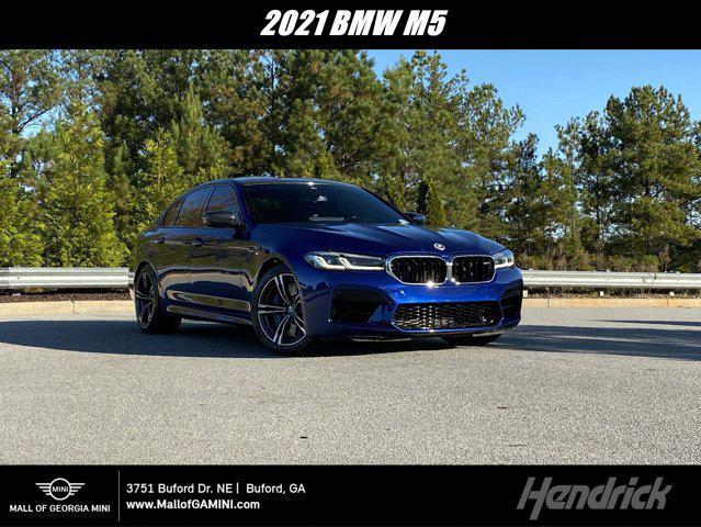 used 2021 BMW M5 car, priced at $69,988