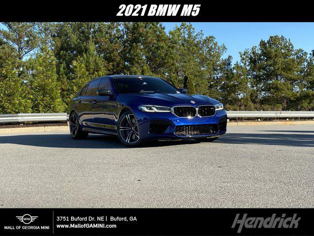 used 2021 BMW M5 car, priced at $69,988