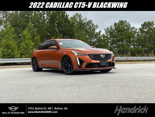 used 2022 Cadillac CT5-V car, priced at $95,000