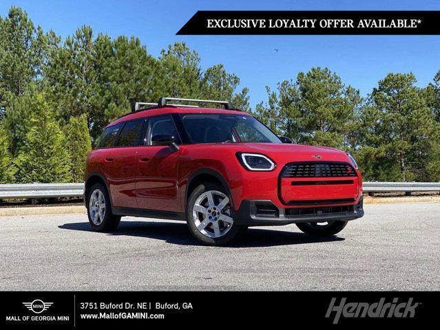 new 2025 MINI Countryman car, priced at $44,080