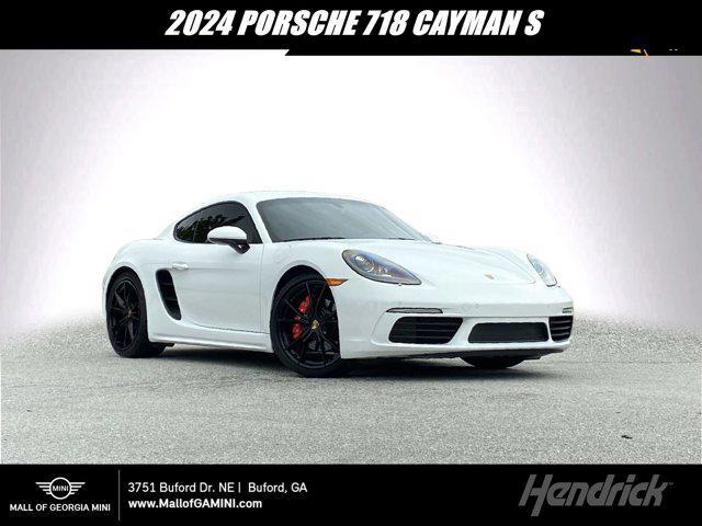 used 2024 Porsche 718 Cayman car, priced at $95,000
