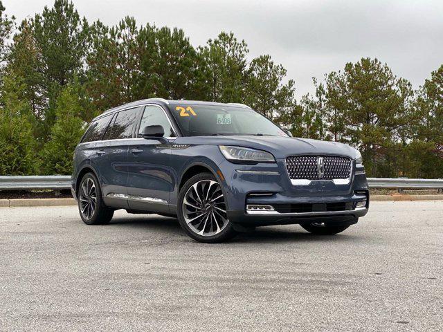 used 2021 Lincoln Aviator car, priced at $43,178