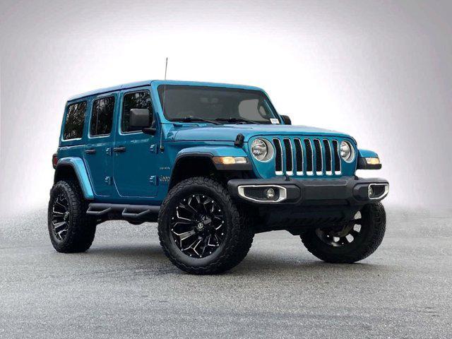 used 2020 Jeep Wrangler Unlimited car, priced at $34,988