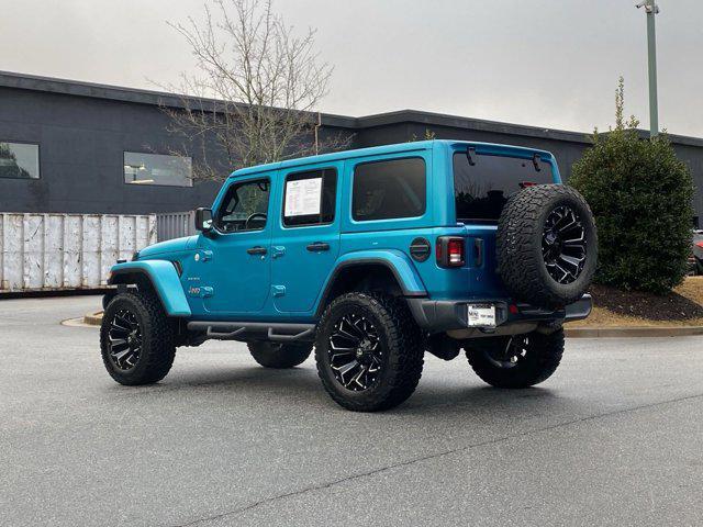 used 2020 Jeep Wrangler Unlimited car, priced at $34,988