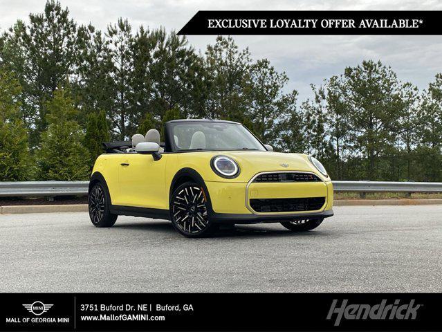new 2025 MINI Convertible car, priced at $41,410