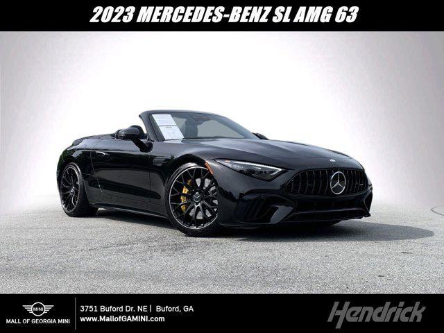 used 2023 Mercedes-Benz AMG SL 63 car, priced at $140,000