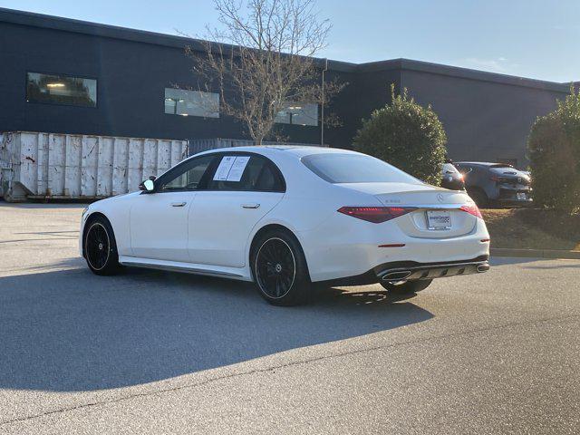 used 2023 Mercedes-Benz S-Class car, priced at $105,000