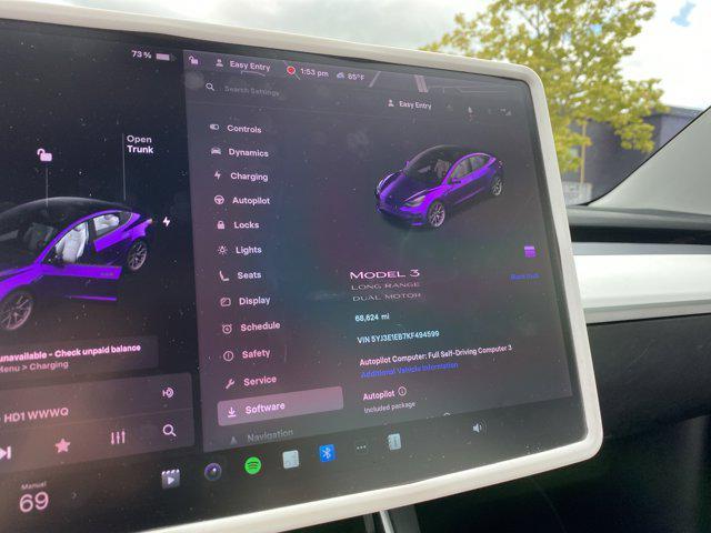 used 2019 Tesla Model 3 car, priced at $29,988