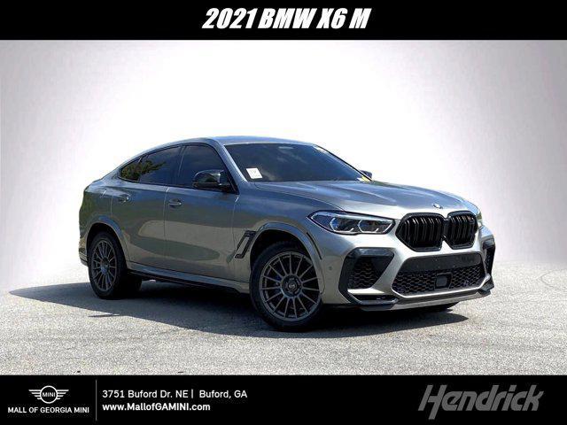 used 2021 BMW X6 M car, priced at $80,988