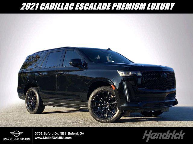 used 2021 Cadillac Escalade car, priced at $65,000