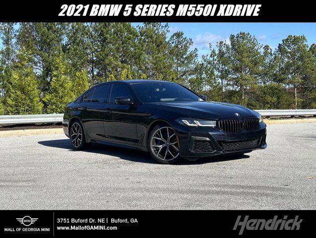 used 2021 BMW M550 car, priced at $52,988