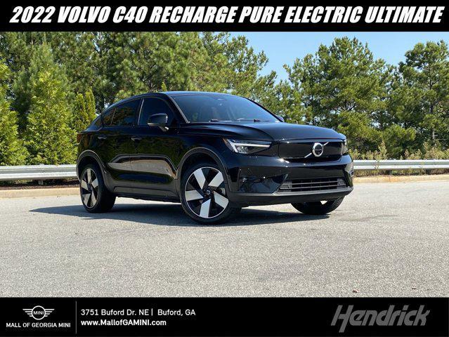 used 2022 Volvo C40 Recharge Pure Electric car, priced at $29,988