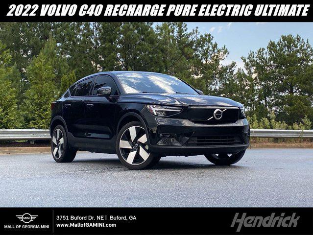 used 2022 Volvo C40 Recharge Pure Electric car, priced at $29,988