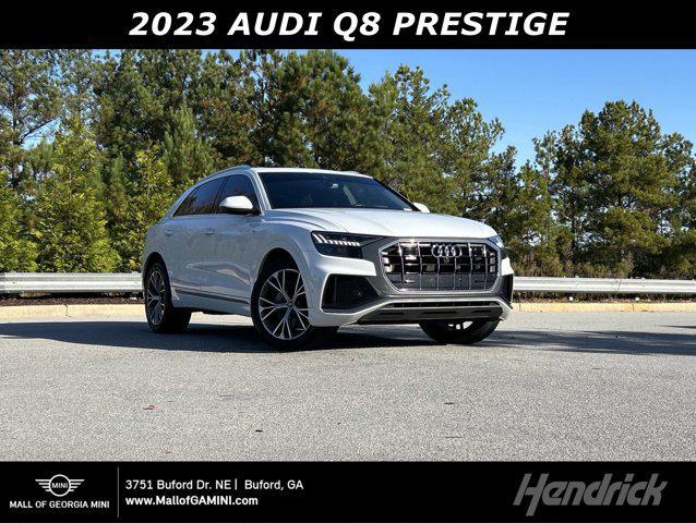 used 2023 Audi Q8 car, priced at $55,988