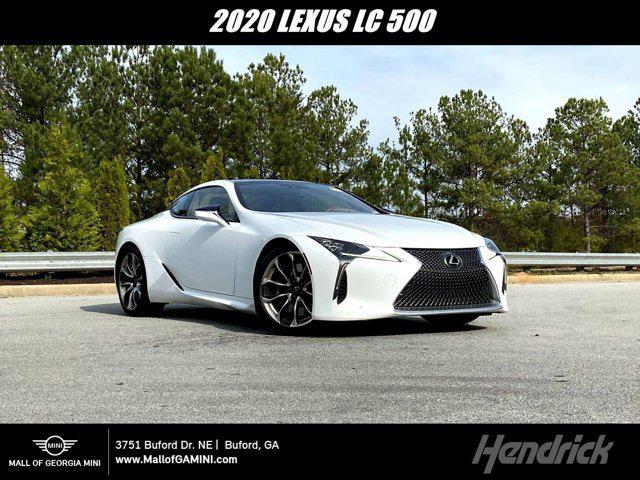 used 2020 Lexus LC 500 car, priced at $60,000