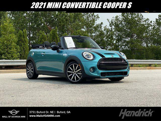 used 2021 MINI Convertible car, priced at $26,988