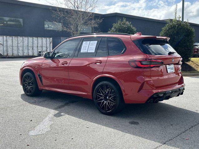 used 2021 BMW X5 M car, priced at $85,000