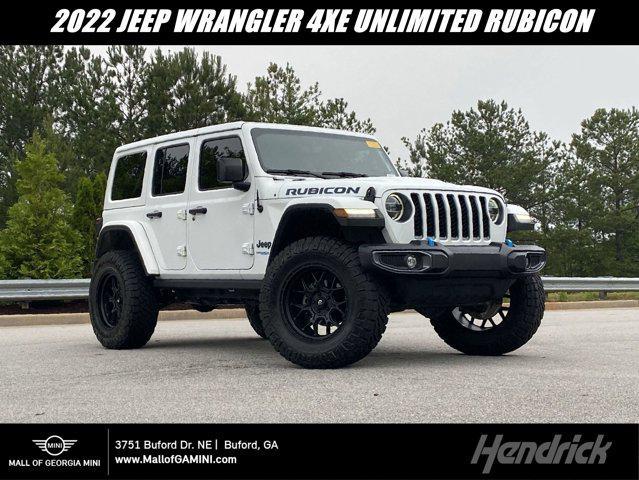 used 2022 Jeep Wrangler Unlimited 4xe car, priced at $39,988