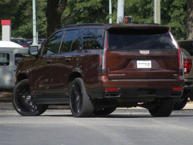 used 2022 Cadillac Escalade car, priced at $85,812